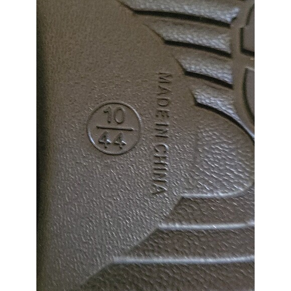 NEW - DAWGS Men’s Flip Flops Sandals Unisex- Size 10 EU 44 - Black NWOB - Picture 4 of 4